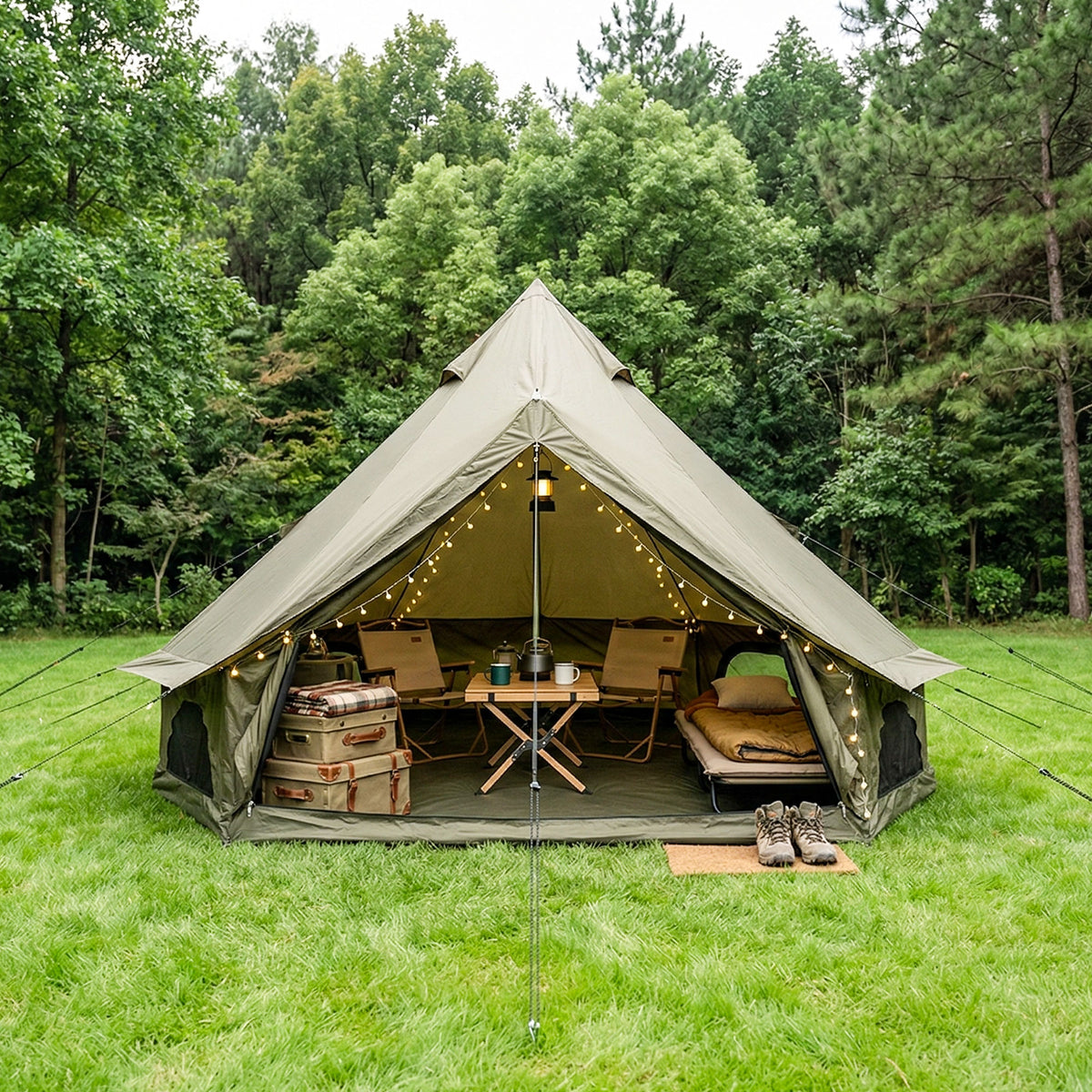 season bell tent 13 1ft product angle 6