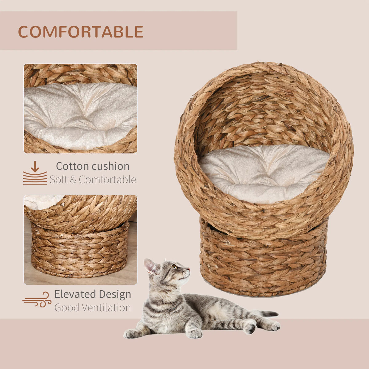 Pet Cat Bed House - Image 3