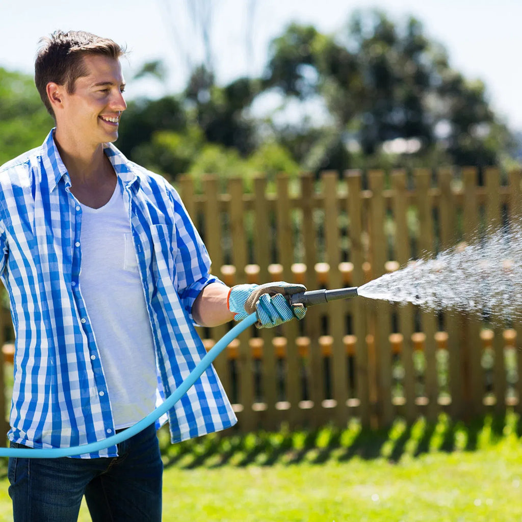 25FT/50FT 5/8" Non Expanding Flexible Garden Hose Heavy Duty PVC Water Hose