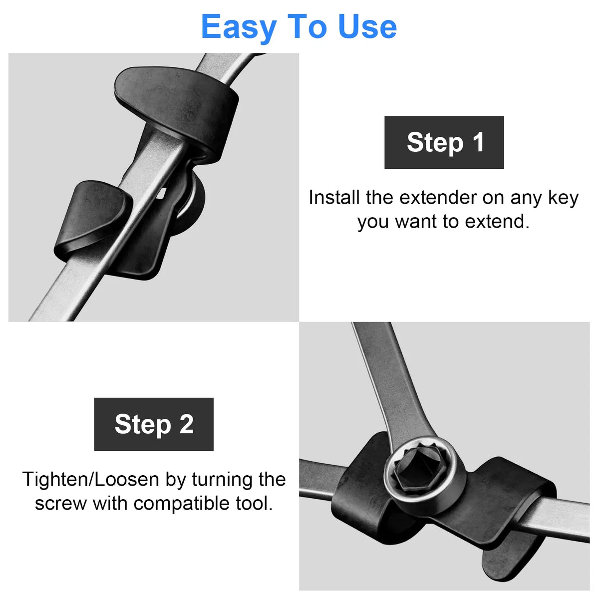Universal Wrench Extender For 1/2Inch Drive 21MM Hex Drive Wrench Extension