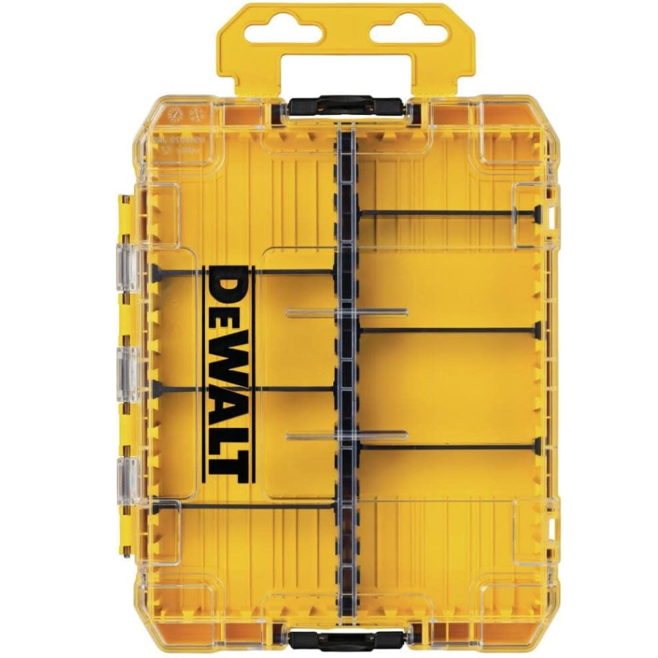Medium 8 Compartments Small Parts Organizer Portable Tough Case Screw Organizer - Image 5