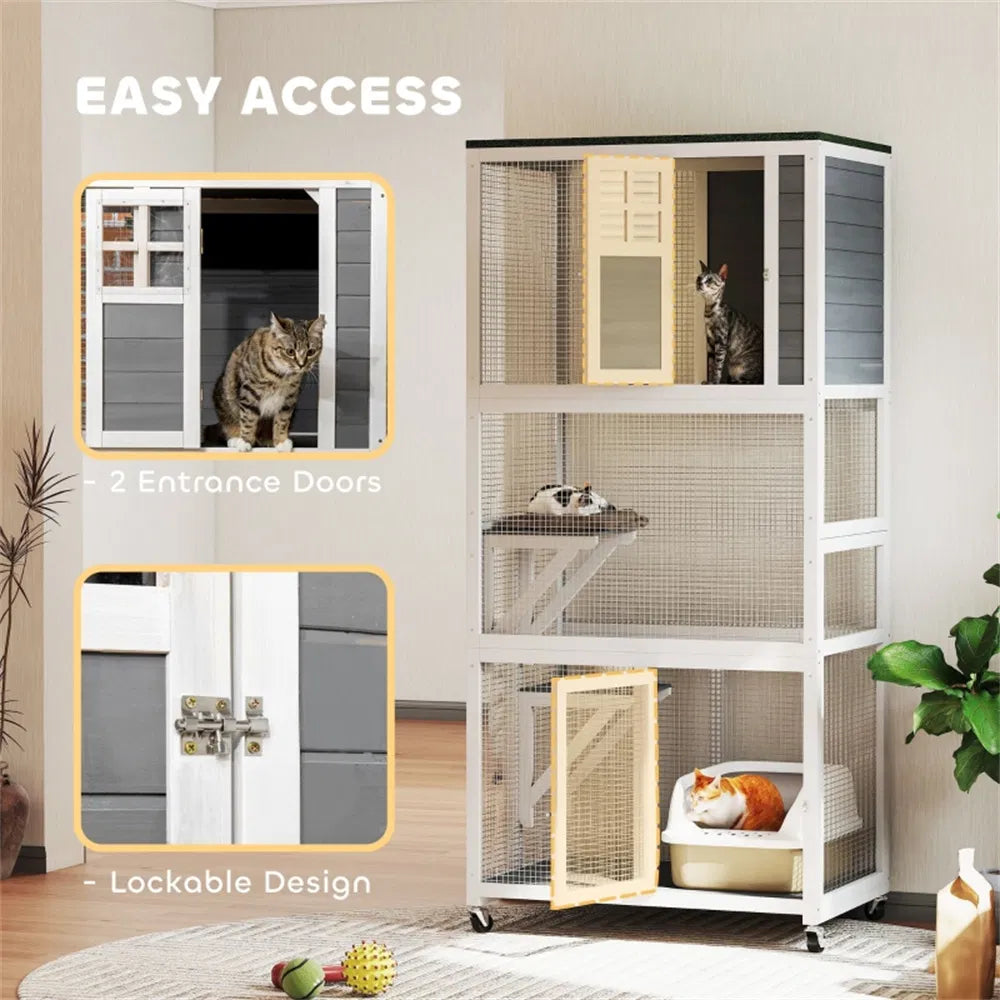 Pet Stairs/Cat Climbing Tower/Cat House - Image 5