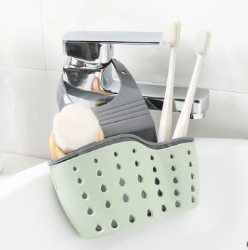 kitchen drain holder rubber sponge product angle 8