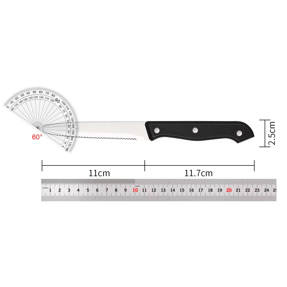 12 piece Kitchen Knife And Accessory Set With High carbon Stainless Steel - Image 2