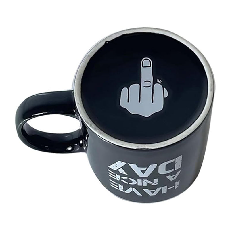 Middle Finger Coffee Cup With 3D Funny Middle Finger Inside Up Yours Mug Gag - Image 5