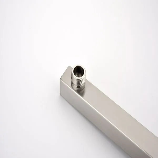 Shower Arm With Flange 1/2 NPT Tapered Threads Rain Shower Head Arm Wall - Image 4
