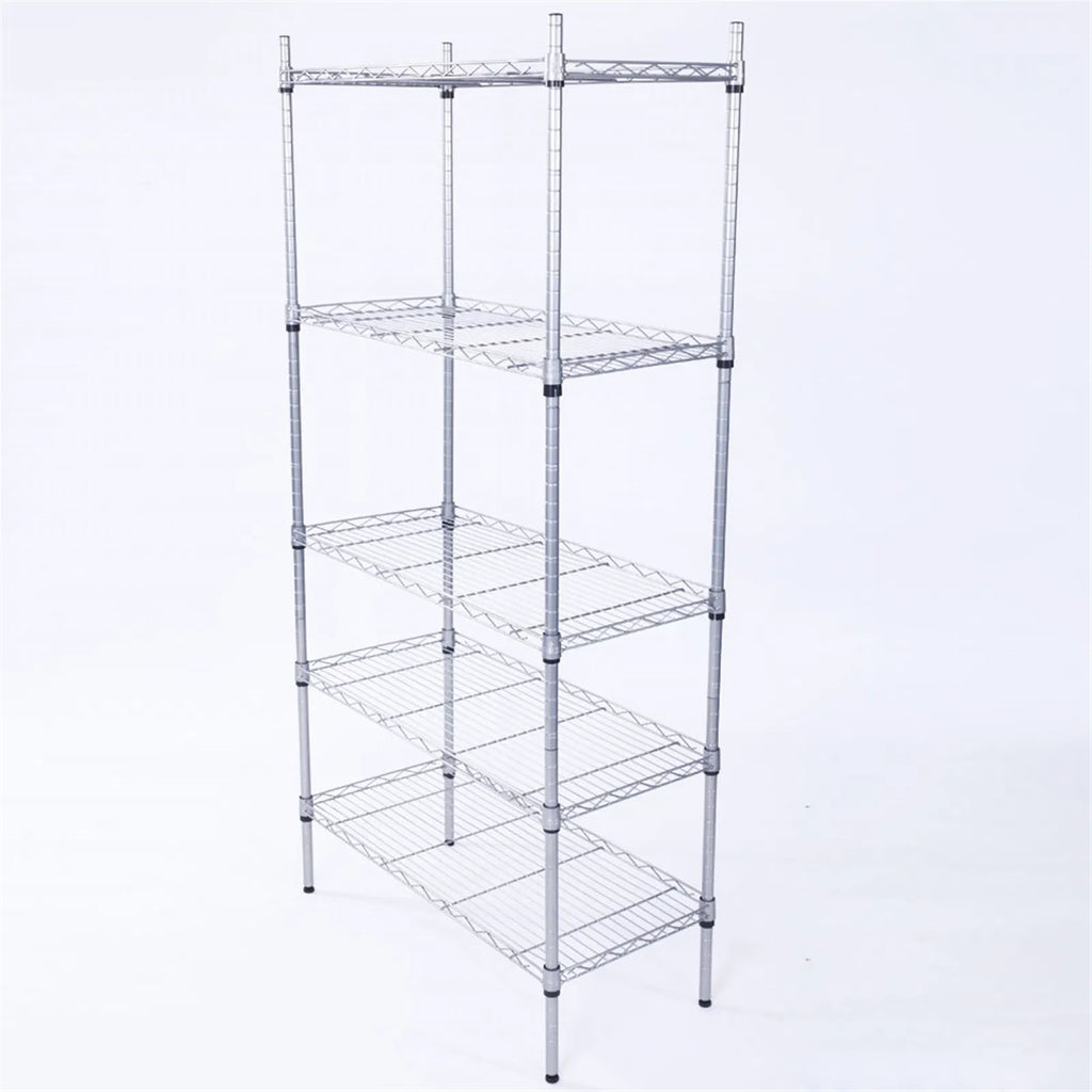 5-shelf adjustable heavy duty storage product angle 9
