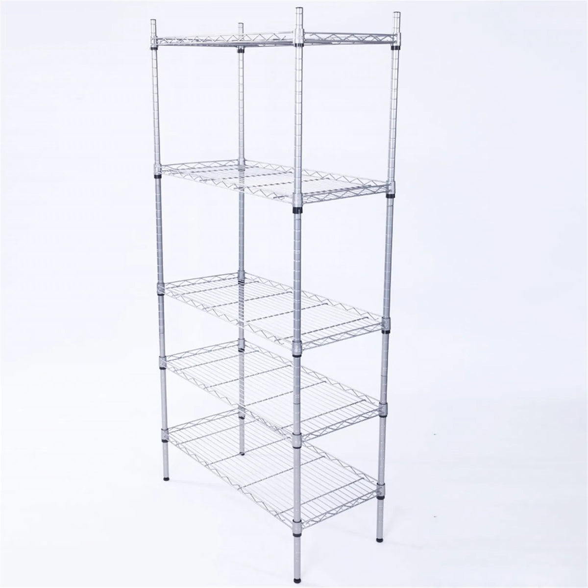5-shelf adjustable heavy duty storage product angle 9