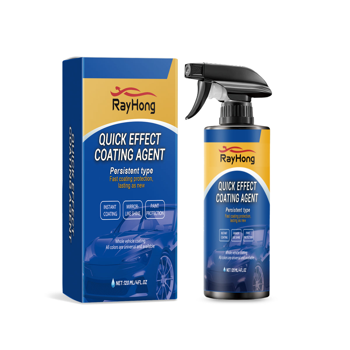 Coating Spray Car Care Restoration Paint Wax Sealant Glaze