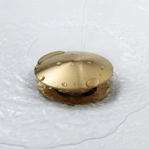Bathroom Sink Drain With Overflow Vessel Sink Lavatory Vanity Pop Up Drain - Image 5