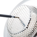 Fengbao 2 Piece Stainless Steel Kitchen Sink Strainer 4.5 Large Wide Rim Drain