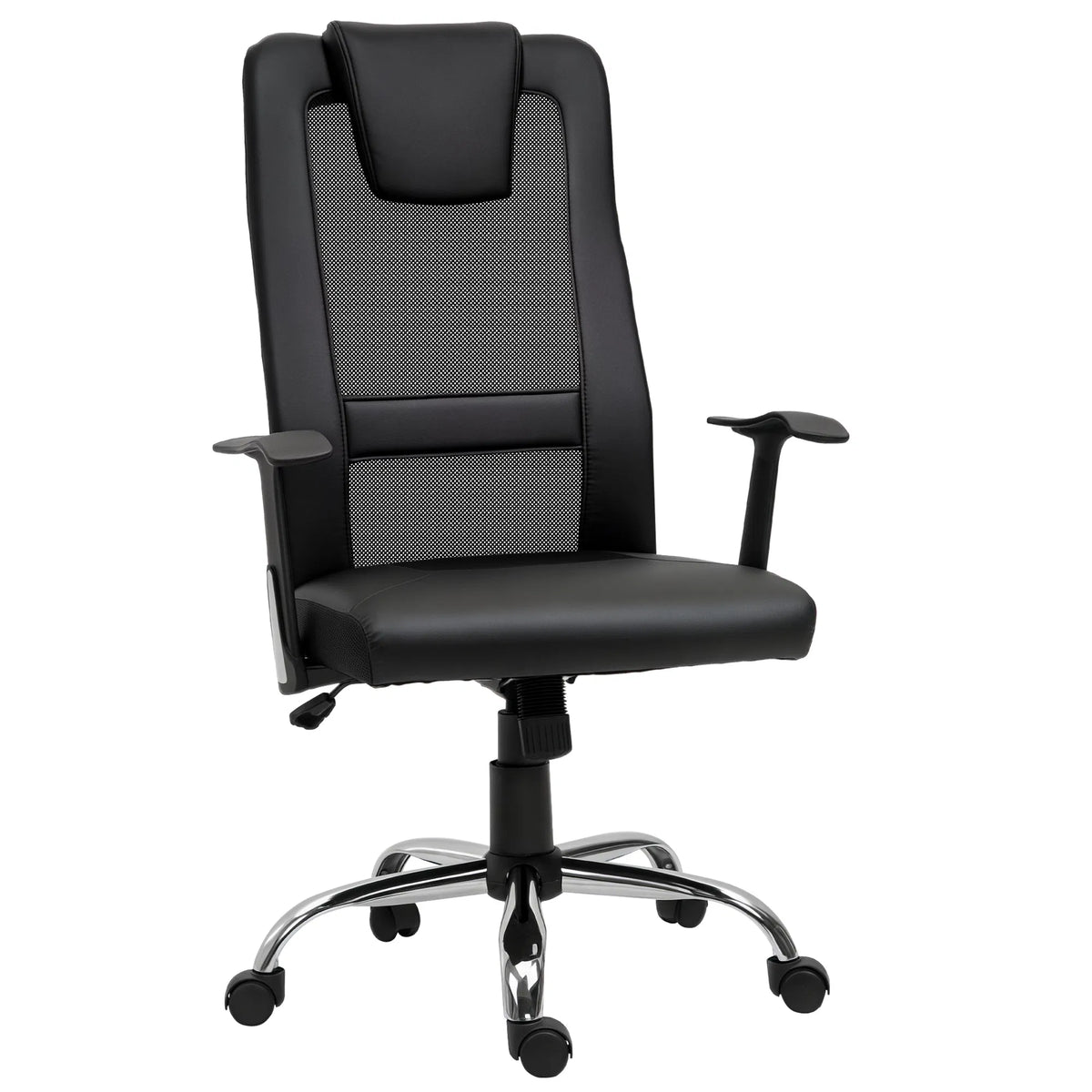 Ergonomic Office Chair with Thick Padded Headrest Mesh Computer Desk Chair - Image 2