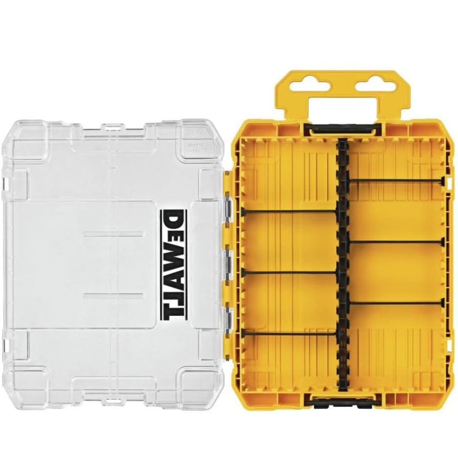 Medium 8 Compartments Small Parts Organizer Portable Tough Case Screw Organizer - Image 2