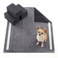150 Pack Charcoal Dog Pee Pads 24 24 6 Layer Ultra Absorbent Pet Training Pads