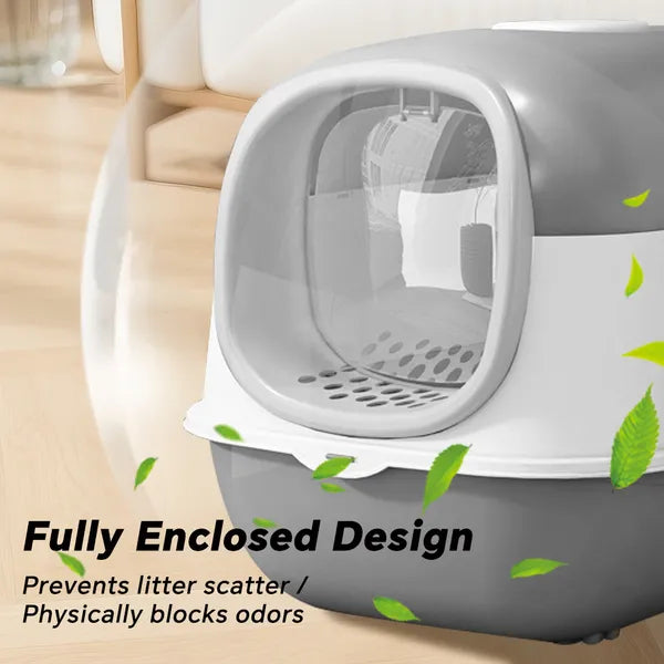 Cat Litter Box With Lid - Image 5