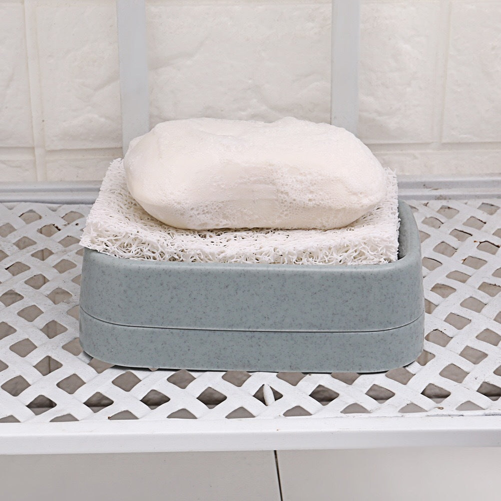 bathroom shower soap bar saver packaging and components