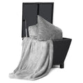 Outdoor PE Wicker Side Table With Storage Small Patio Bin Container For Hose