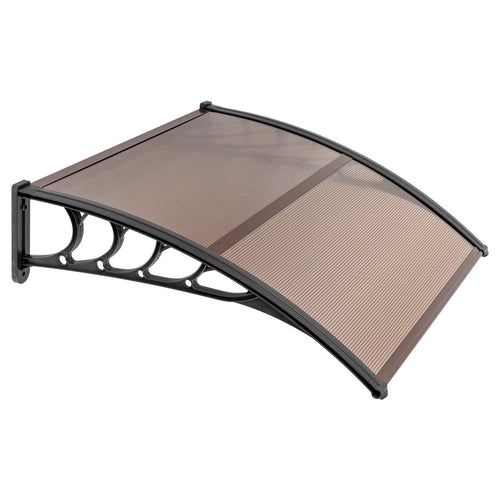 100 x 96cm Household Application Door & Window Rain Cover Eaves Brown Board & - Image 2