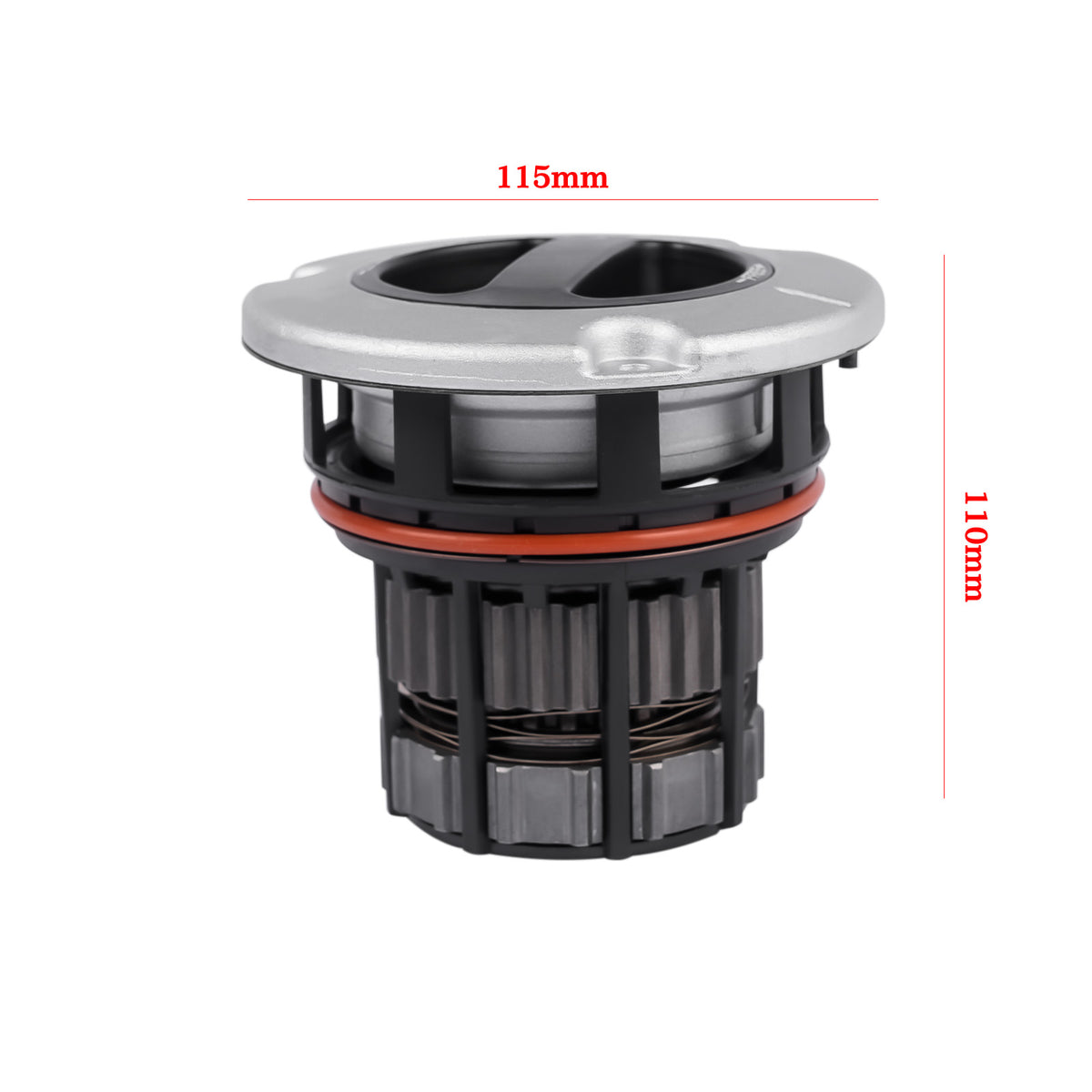 2PCS 4WD Manual Locking Hubs Front Wheel Hub Assembly Replacement For Ford - Image 4
