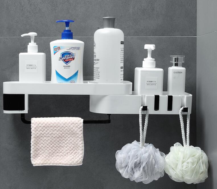 bathroom corner shelf shower caddy detail and structure