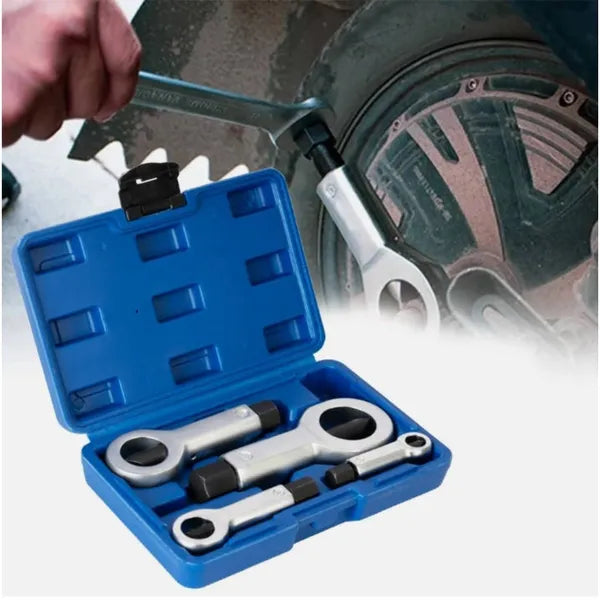 Tools 4pcs Heavy Duty Nut Splitter Set Multifunctional Metal Tool For