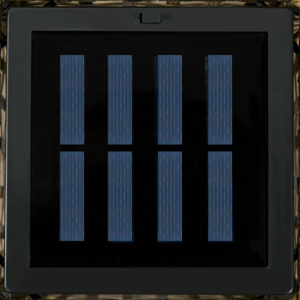 Solar Floor Lamp Outdoor Garden Lantern Pathway Light & Decorative Driveway - Image 2