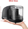 Mini Food Processor 1.5 Cup Electric Food Chopper Compact Food Prep Machine