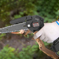 2 in 1 Electric Pole Saws for Tree Trimming 6 Inch Mini Chainsaw Cordless with