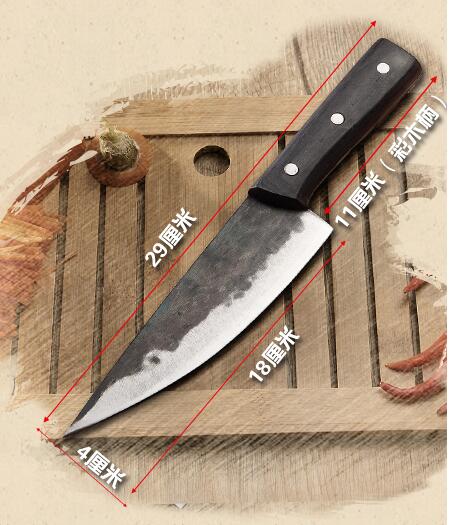 Hand Forged Kitchen Knife Meat Fish Fruit Vegetable Chef - Image 2