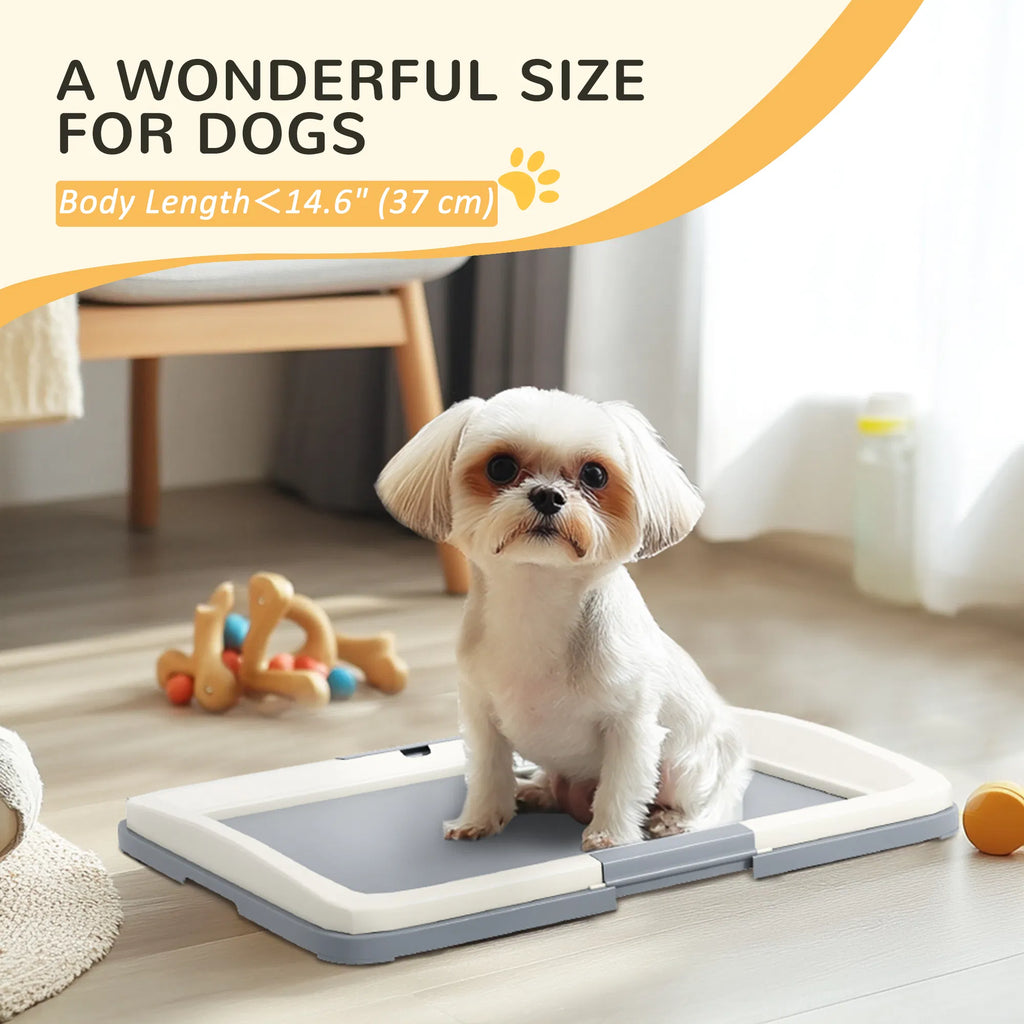 25" x 19" Pee Pad Holder Dog Potty Tray for Indoor Outdoor Easy to Clean Dog - Image 2