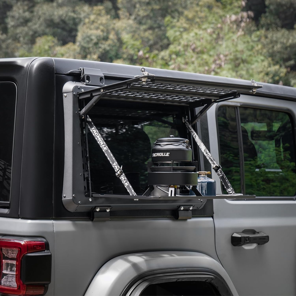 Side Window MOLLE Panel W Drop down Workbench For Wrangler JL 4 Drs L - Image 2