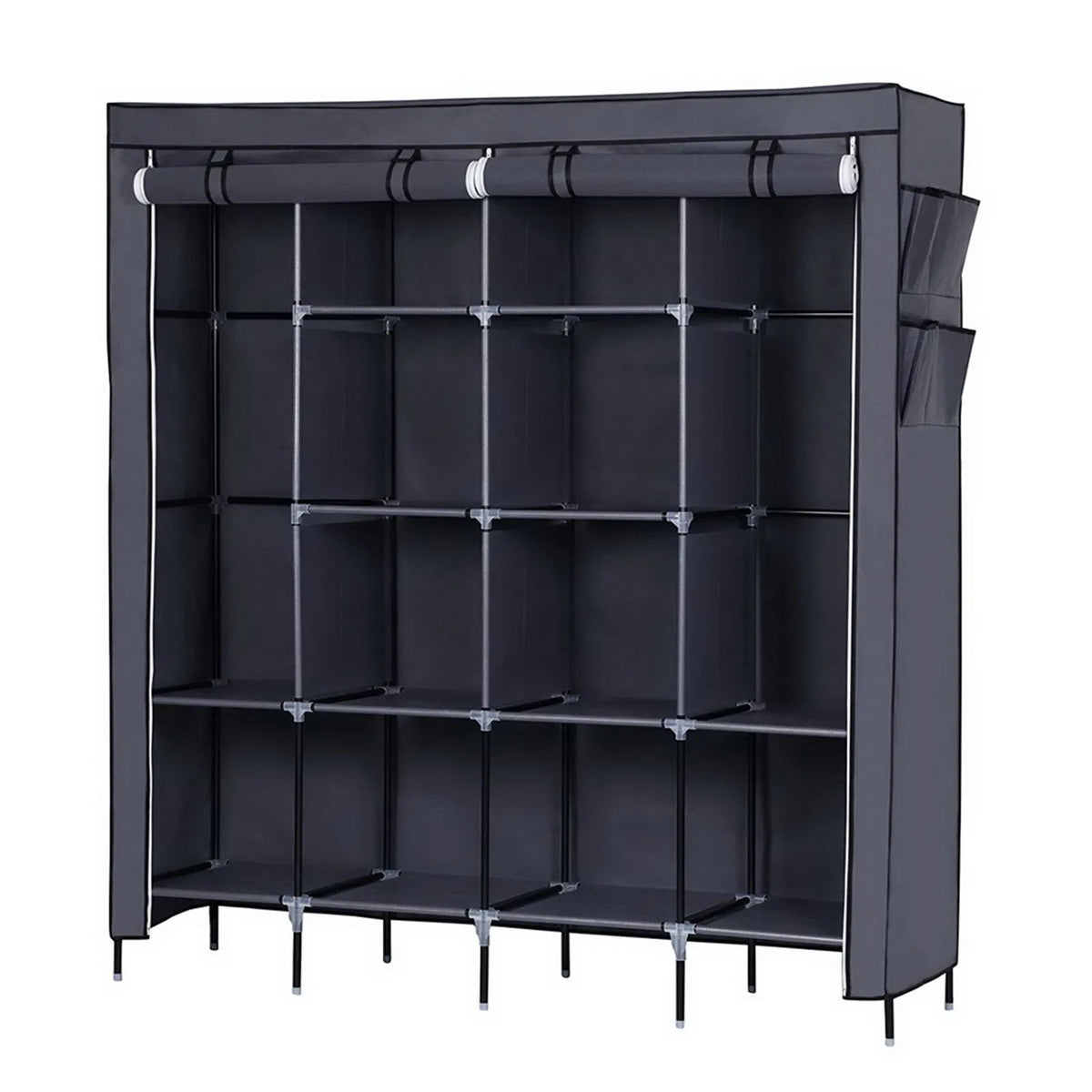 67" clothes closet portable wardrobe main view