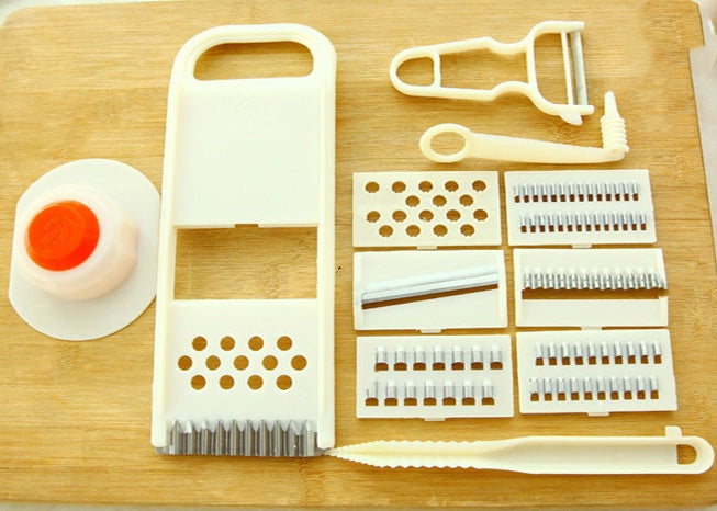 grater vegetable cutter slice shredder detail and structure
