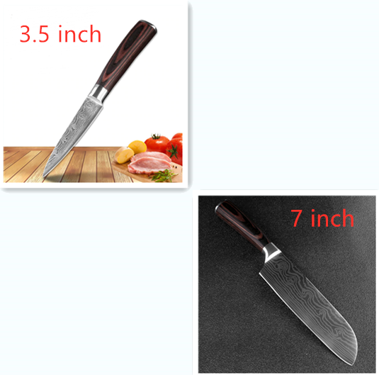 Carpenter's Special Set 6 piece Set 8 piece Set Knife Chef Knife Kitchen Knife - Image 4