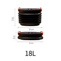 collapsible car trash bin and storage bucket