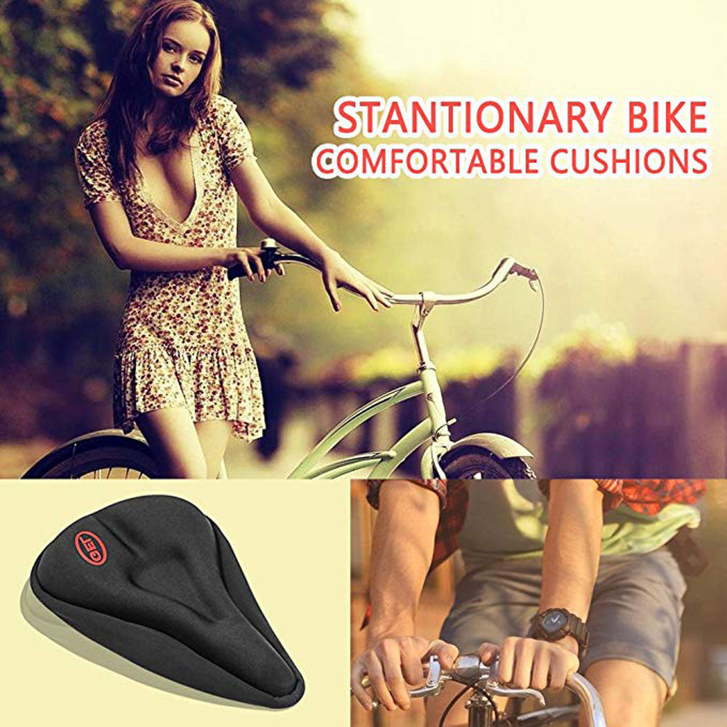 Mountain Bike Seat Cushion Thickened Seat Cover Comfortable Saddle Bicycle