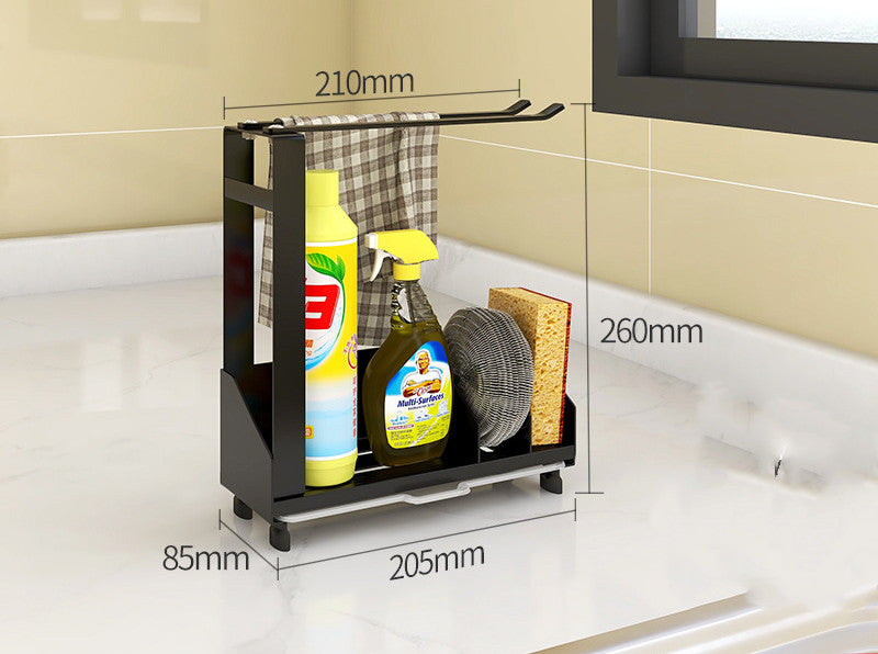 kitchen sink caddy organizer nonslip main view