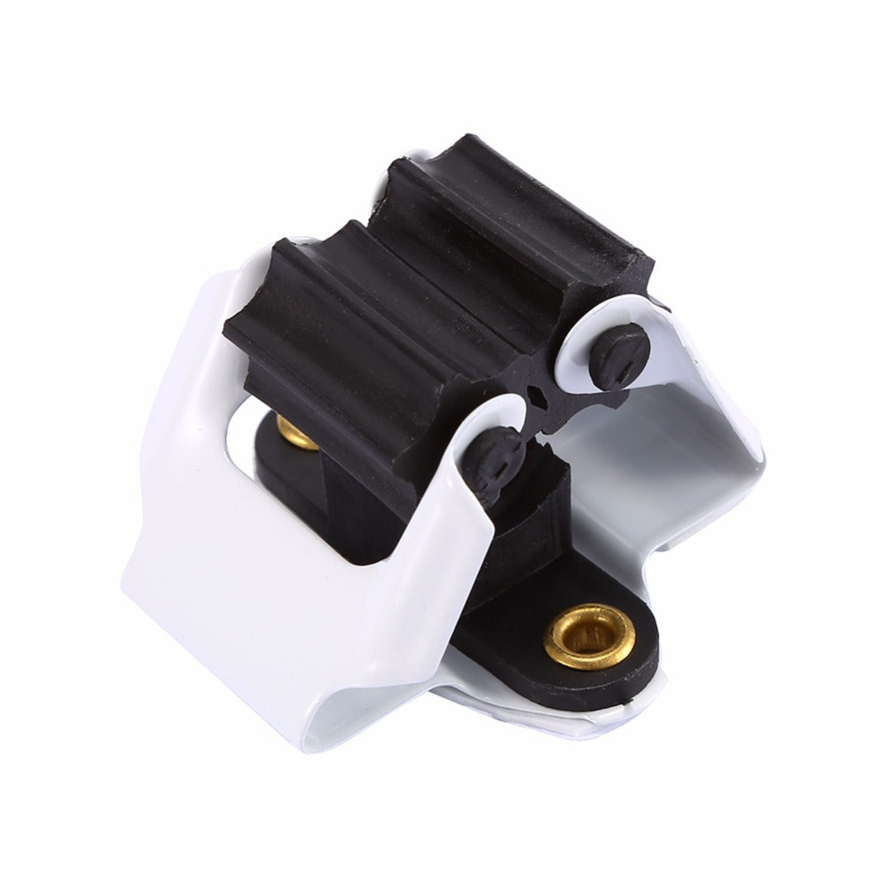 wall-mounted mop and broom holder