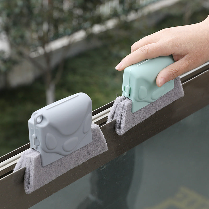 window groove cleaning tool brush detail and structure