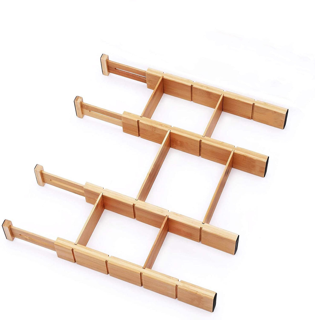 retractable bamboo drawer divider
