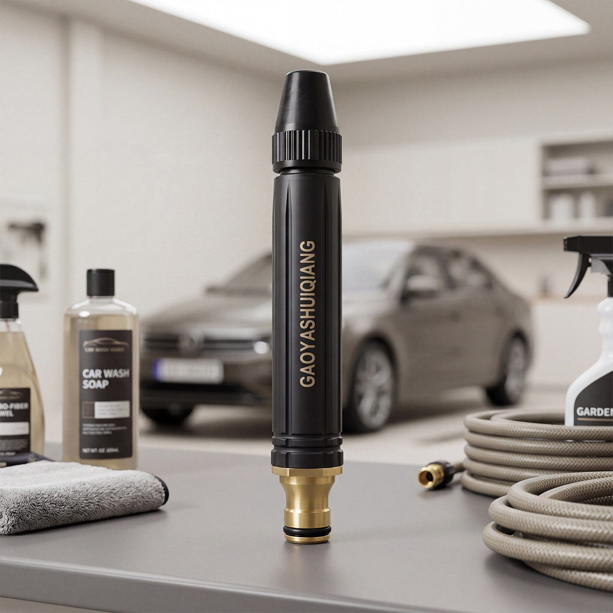 AMZ Adjustable Hose Nozzle for Car and Outdoor Rinsing