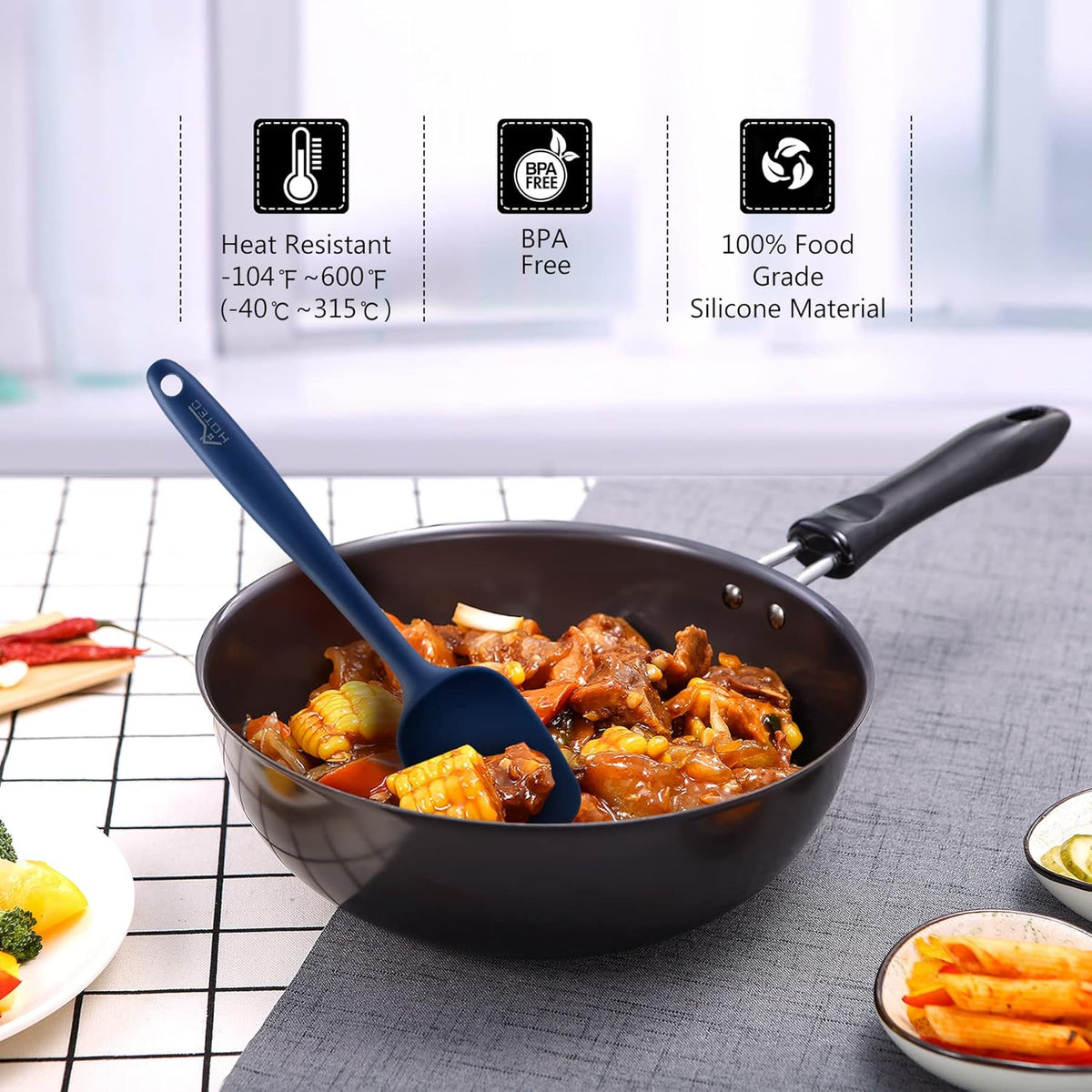 heat resistant bpa free silicone packaging and components