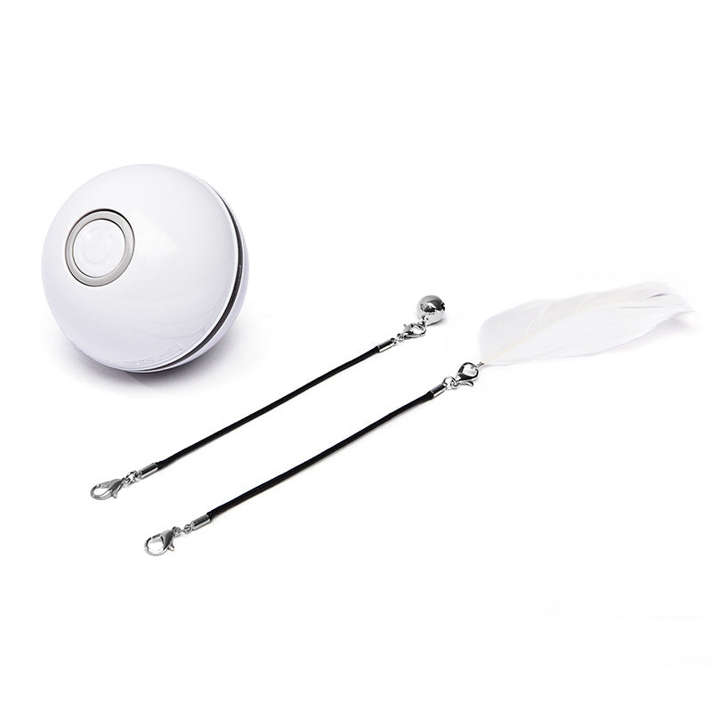 LED Laser Electronic Rolling Pet Funny Cat Toy Ball - Image 2