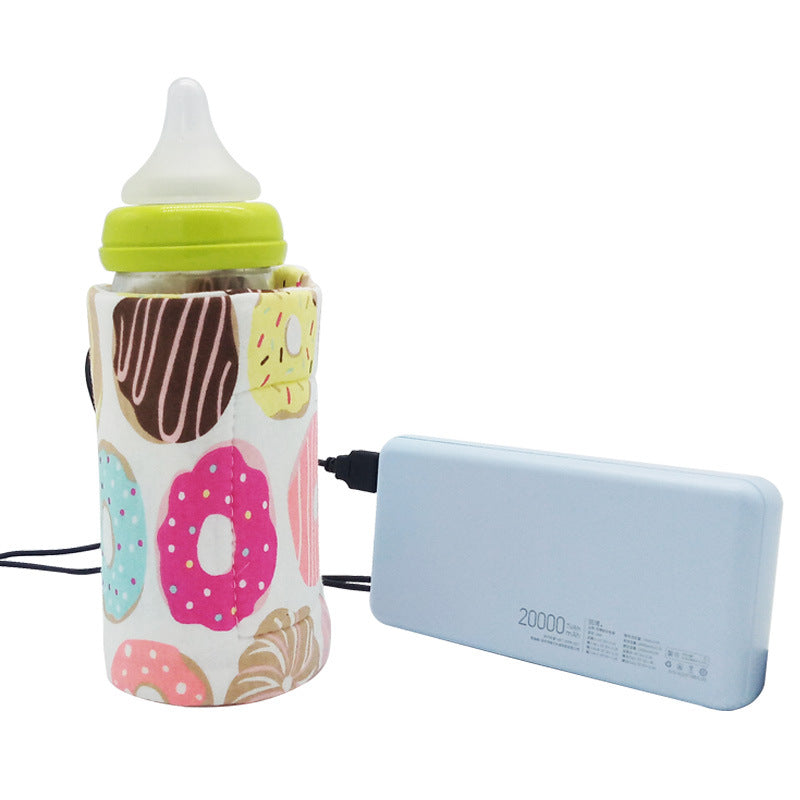 USB Milk Water Warmer Travel Stroller Insulated Bag Portable Baby Nursing - Image 3
