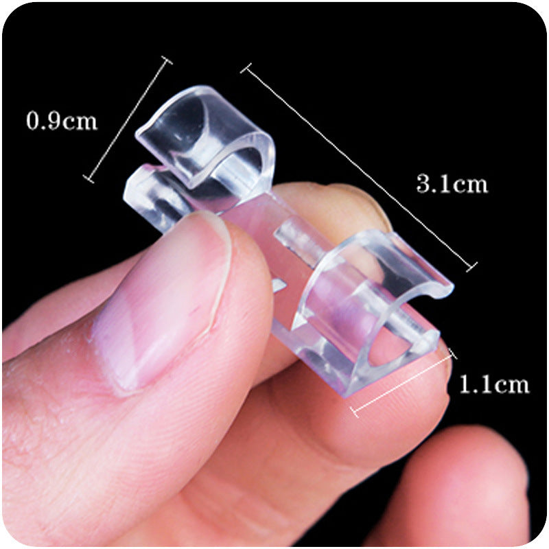 cable organizer clips set desktop use