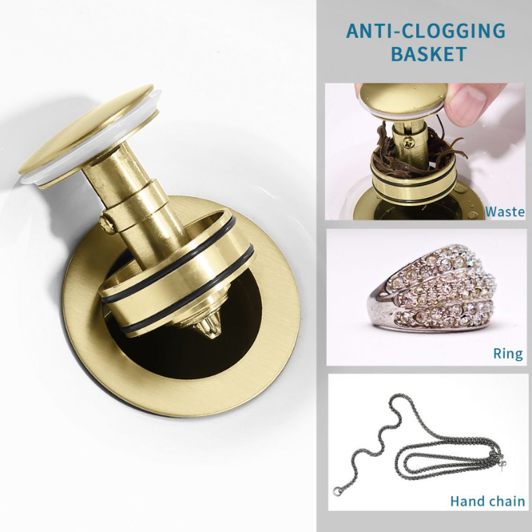corner kitchen sink strainer and in use lifestyle