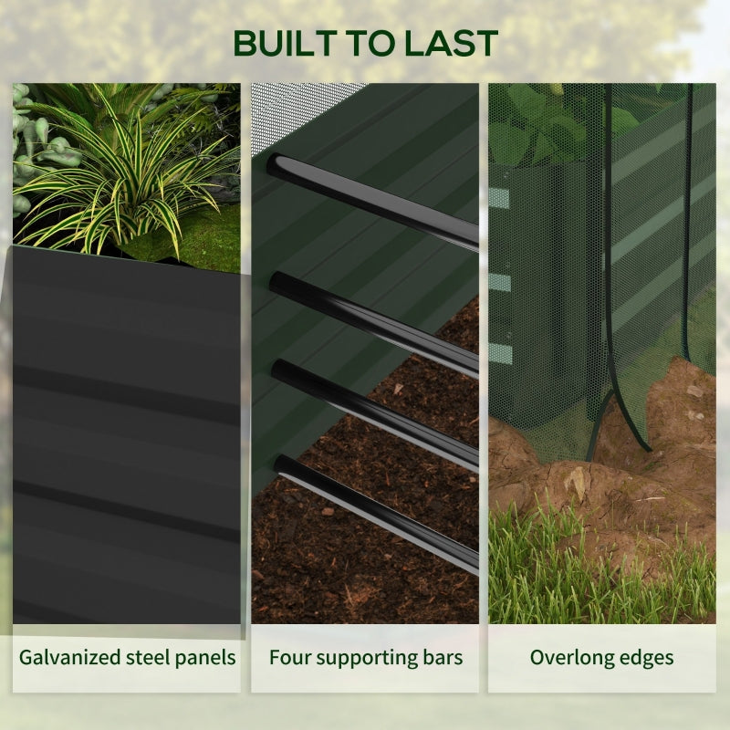 Raised Garden Bed for Backyard Planting