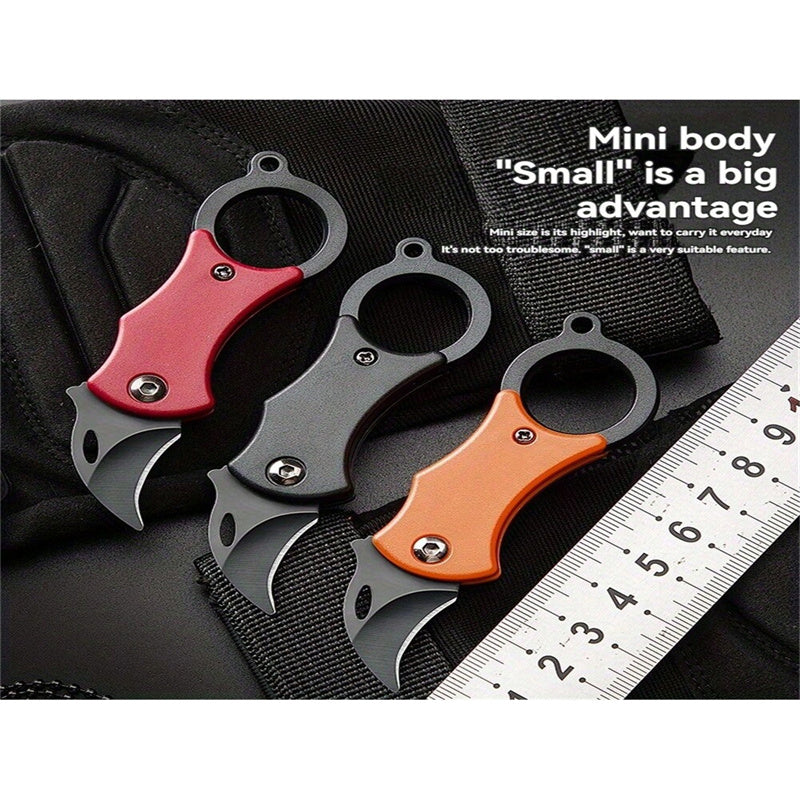 F1 Red Ink Orange Knife Three piece Set - Image 3