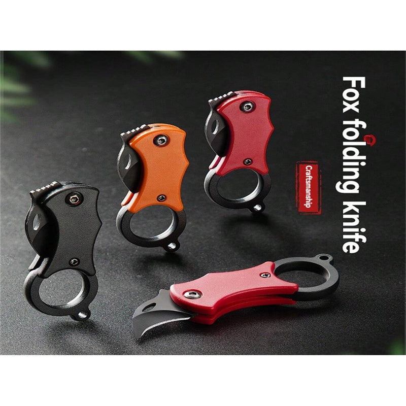F1 Red Ink Orange Knife Three piece Set