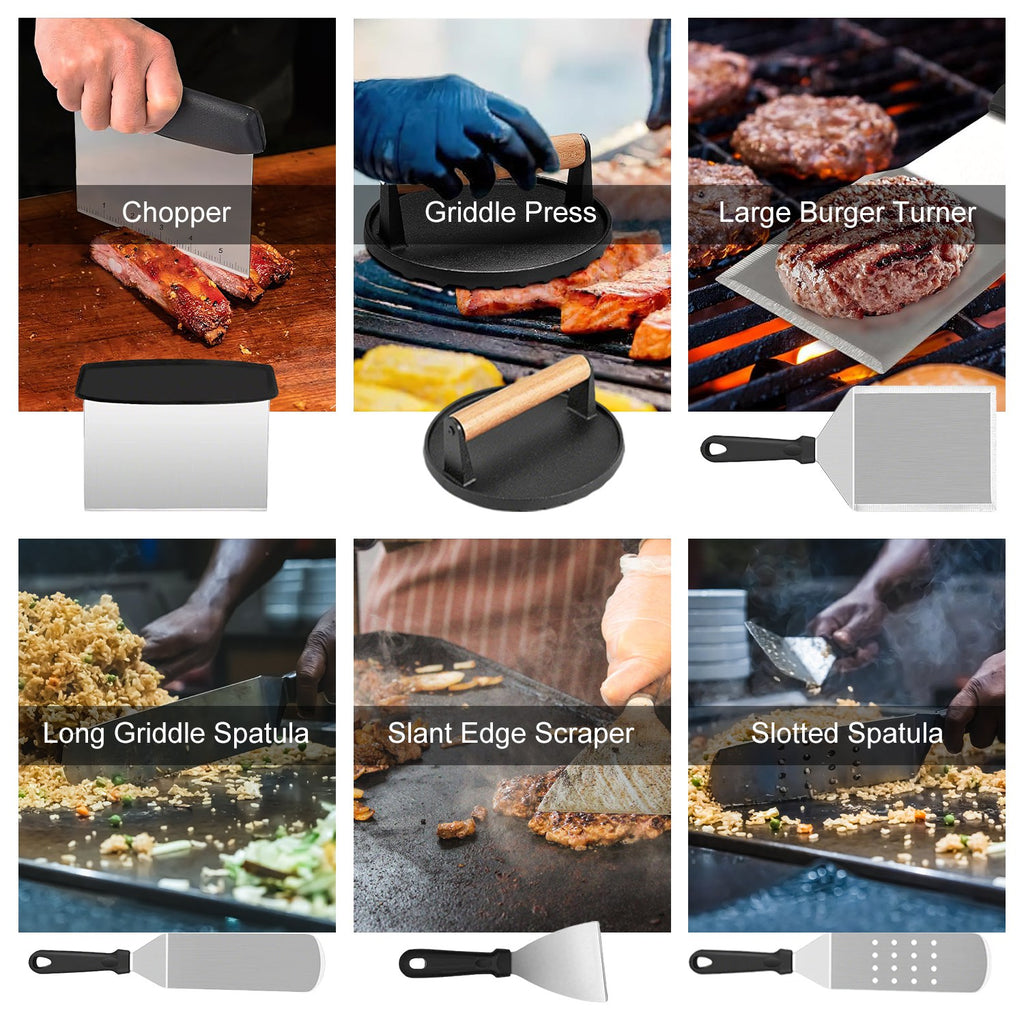 31Pcs Griddle Accessories Kit Flat Top Grill Accessories For Camp Chef With